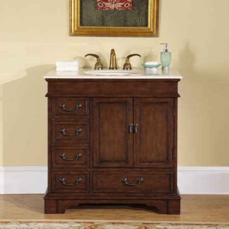 About 23% of these are bathroom vanities. 36 Inch Single Sink Bathroom Vanity with Marble