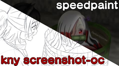 Speedpaint Demon Slayer Screenshot Redraw Oc Version Youtube