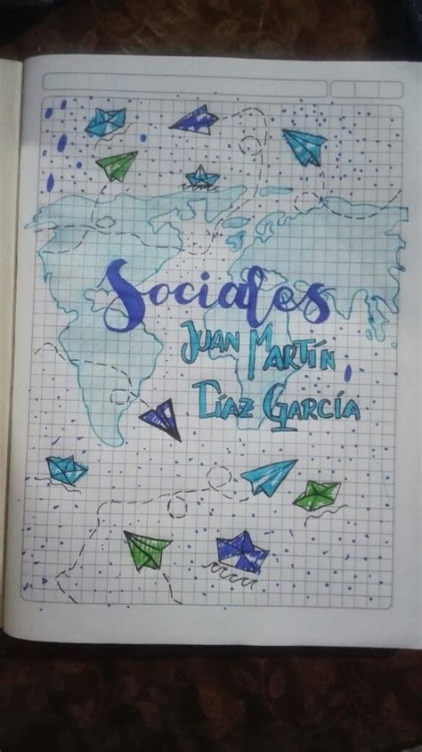 Caratulas De Sociales 2020 Cuaderno Sociales Social Notebook