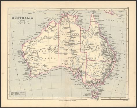 Australia 1883 Australian Maps Map Vintage Maps
