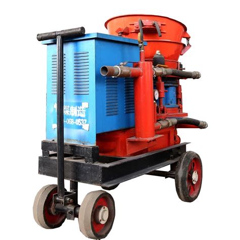 Small Portable Dry Shotcrete Machine Wet Mix Concrete Spraying Shotcrete Machine Pump China
