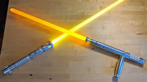 Hands On With Ultrasabers Custom Stunt Lightsabers Pcmag