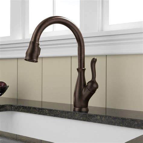 Delta 9178t Rb Dst Leland Single Handle Pull Down Kitchen Faucet W