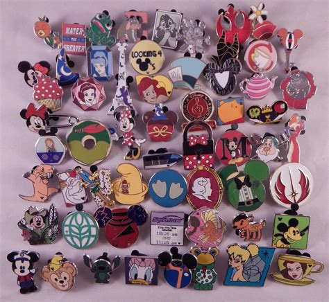 Disney Pin 100 Assorted Trading Pin Lot ~ Brand New Pins ~ No Doubles ~ Tradable Ebay Disney