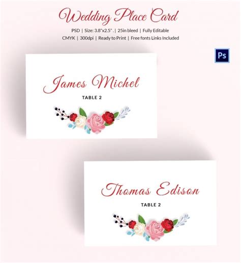 Free place cards template for word under fontanacountryinn com. free wedding place card template microsoft word - Lomer