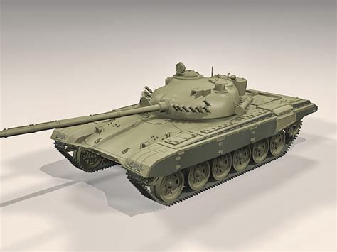 Soviet T 72 Tank 3d Model 3ds Max Files Free Download Cadnav