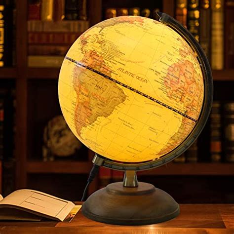 10 Best World Globes For Adults Large With Stand Recommended By An