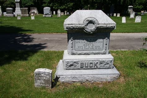 George W Buck Grave Memorials Garden Sculpture George