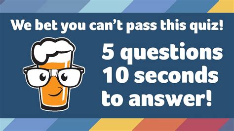 Trivia Speed Round General Knowledge Pub Quiz 5 Questions 10