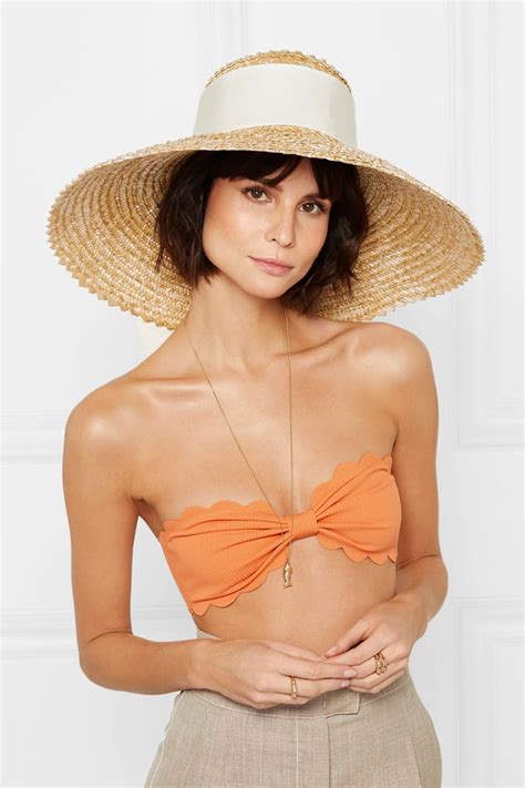 Eugenia Kim Mirabel Straw Hat How To Style Your Swimsuit Popsugar