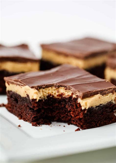 These Rich Buckeye Brownies Are Filled With Delicious Layers Of Peanut