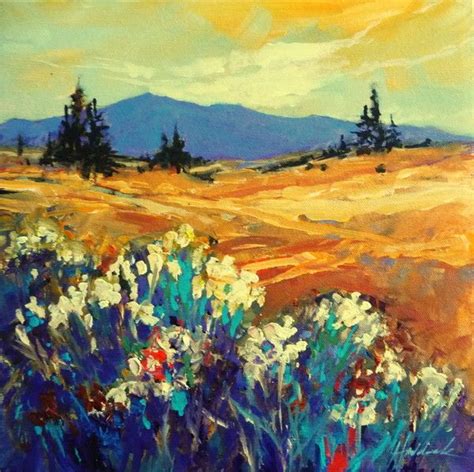 Cariboo Colours Painting Impressionist Paintings Acrylic Art