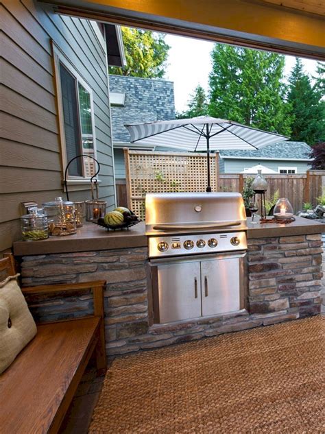 20 Small Outdoor Kitchen Ideas Decoomo