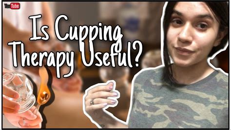 i tried fire cupping for the first time youtube