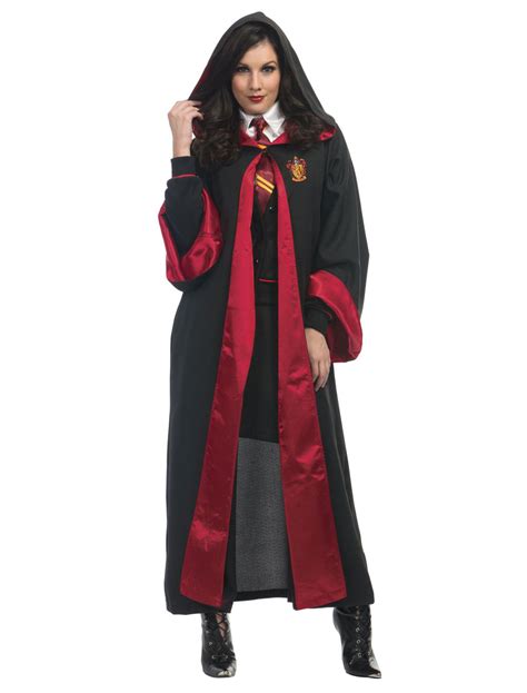 Harry Potter Cosplay Costume Women Gryffindor Robe Uniform And Tie