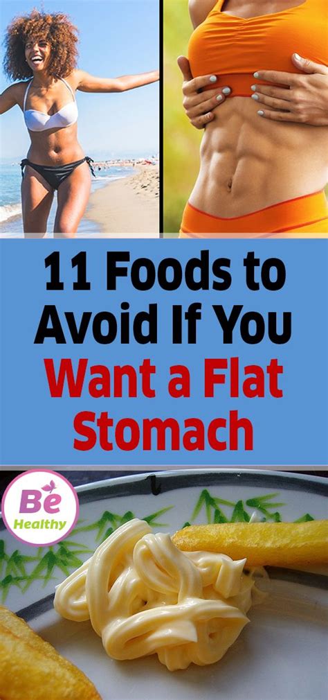 Foods To Avoid If You Want A Flat Stomach Flat Stomach Foods Flat Stomach Foods To Avoid