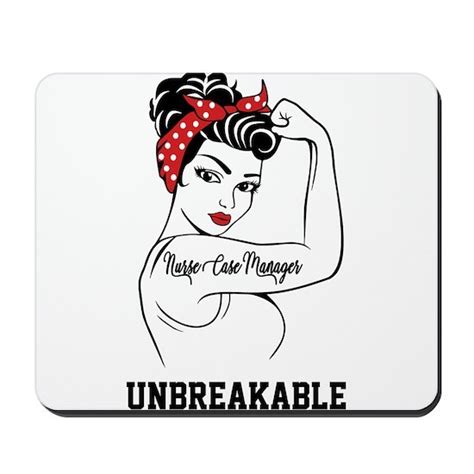 Nurse Case Manager Unbreakable Mousepad By Admincp146462587 Cafepress