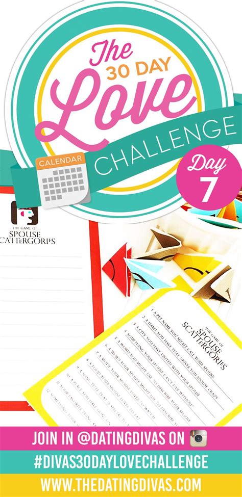 Divas 30 Day Love Challenge Day 7 Love Challenge Dating Divas Challenges