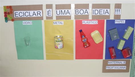 Projeto Reciclar Na Educacao Infantil