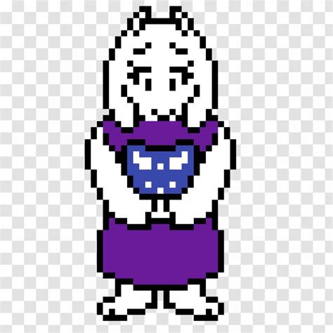 Undertale Toriel Sprite Pixel Art Image Transparent Png