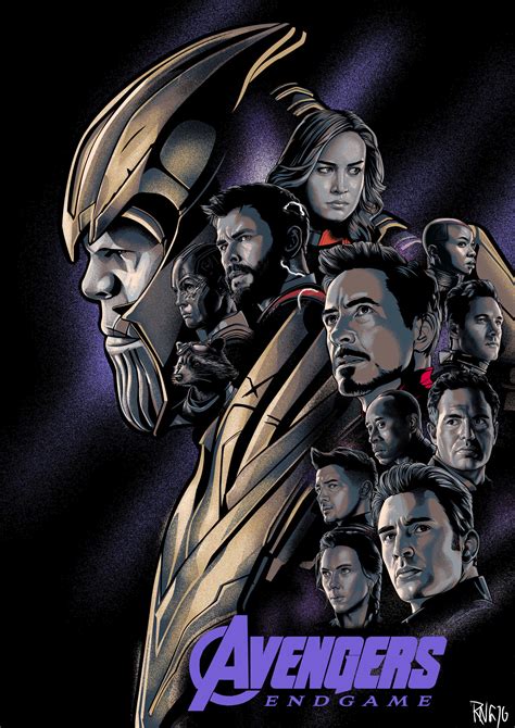 Avengers Endgame Fan Art Collection Avengers Poster Mundo Marvel