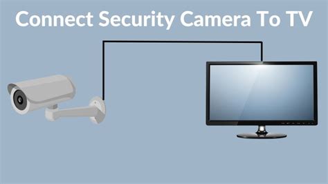 Connect Security Camera To Tv Electronicshub
