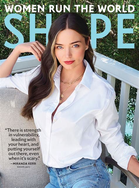 Miranda Kerr In Shape Magazine September 2020 Hawtcelebs