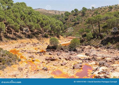 Rio Tinto In Huelva Andalusia Southern Spain Stock Photo Image Of