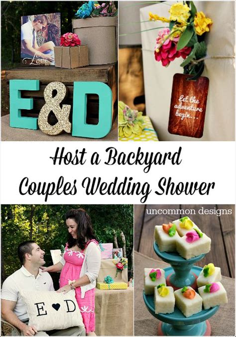Backyard Couples Wedding Shower Wedding Shower Themes Couples Bridal