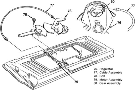 Repair Guides Interior Tailgate Glass And Regulator