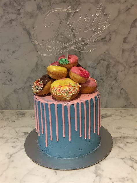 Donut Drip Cakes By Penny P Cakes Cake Drip Cakes Desserts