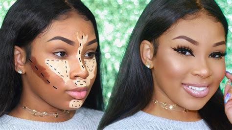 How To Highlight And Contour Beginner Friendly Black Women Makeup