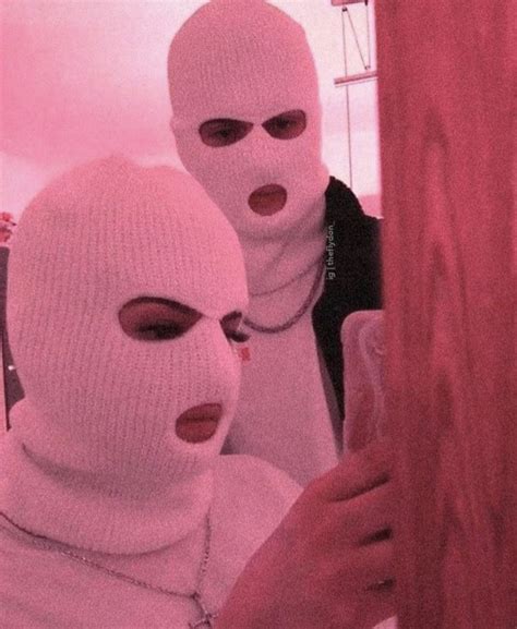 Pink Ski Mask Baddie
