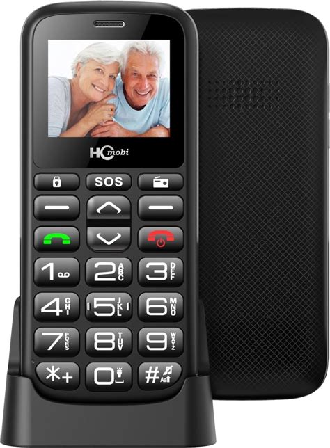 Hcmobi Rs1 Basic Elderly Mobile Phone Sos4g Lte Big Button Cell Phone For Seniors