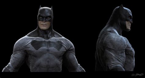 Jerad S Marantz Early Batman Concept Art For Batman Vs Superman