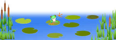 Lily Pad Pond Clipart Clip Art Library