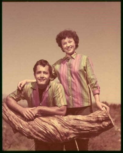 John Derek Pati Behrs 1955 Color Photo Shoot In Desert Original 4x5