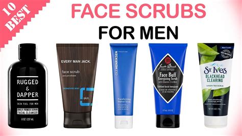 10 Best Face Scrubs For Men Best Mens Exfoliator For Dry Skin Youtube