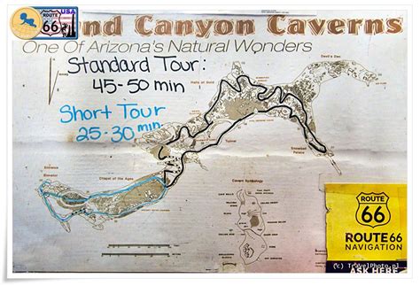 Grand Canyon Caverns Usa Route 66 And Wild West Planeta Kobusów