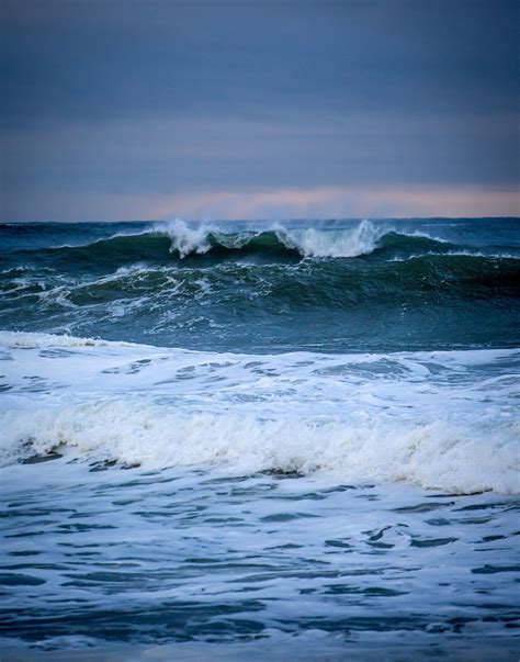 Nantucket Storm Ocean Waves Photography Night Scenery Waves Photography