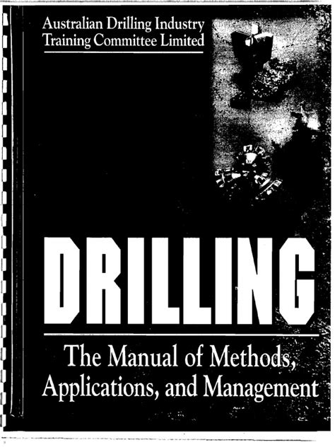Australian Drilling Manual Pdf