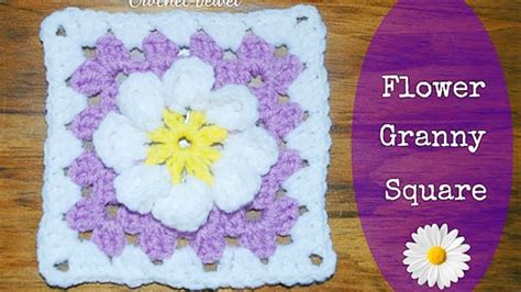 Crochet Flower Granny Square Tutorial Step By Step Guide For Beginners