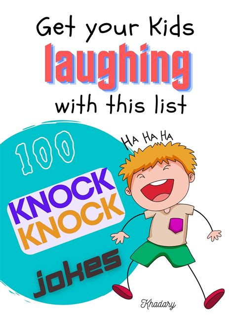 100 Knock Knock Jokes Get Your Kids Laughing Funny Knock Knock Jokes