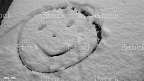 Snow Smiley Face Stock Photo Download Image Now Australia Black