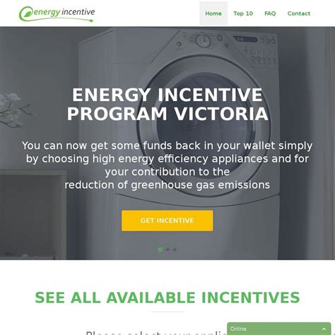 Energy Efficient Appliance Rebate Vic