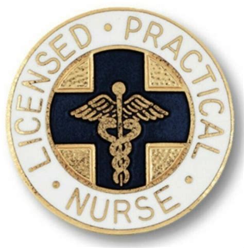 Prestige Medical Licensed Practical Nurse Emblem Pin 1033 For Sale