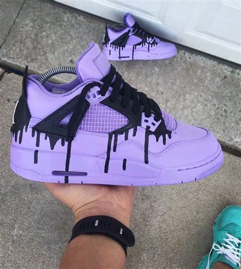 Drip Custom Jordan 4s Email Me After Your Purchase With Color