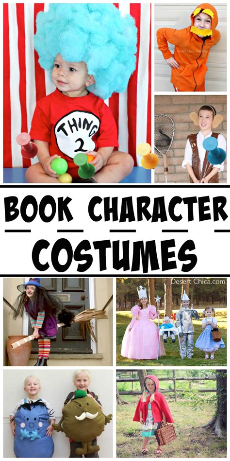 Yes, even they love a good dress up day and i love these fun costumes. DIY Book Character Costumes | Desert Chica