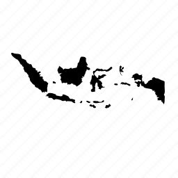 Indonesia, indonesia icon, indonesia map icon - Download ...