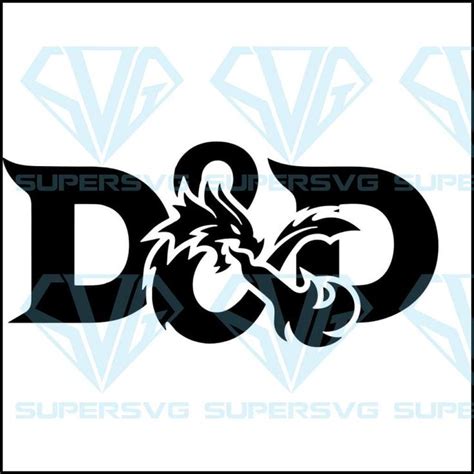 D D Logo Svg Dungeons And Dragons Svg Dnd Logo Dungeons And Dragons